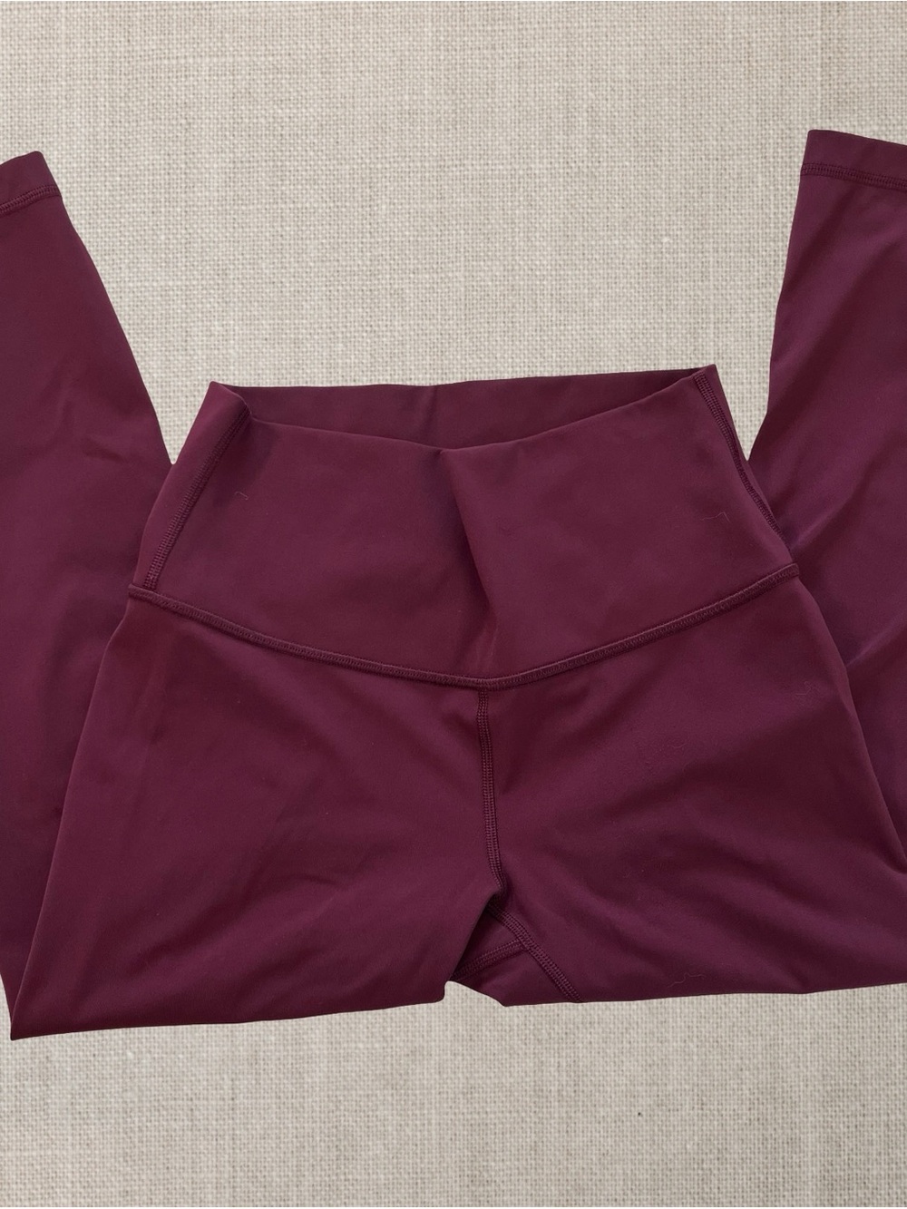 lululemon athletica Align High-Waist Crop Leggings in Wine Size 6